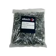 Single Cord End Ferrule 2.5mm x 18mm Grey