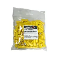 Pre-Insulated Quick Connectors – Fully Insulated Female – Yellow 6.3mm