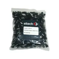 Twin Cord End Ferrule 1.5mm Black