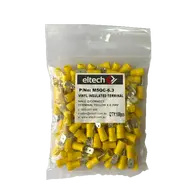 Pre-Insulated Quick Connectors – Male – Yellow 6.3mm