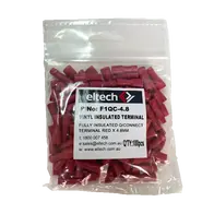 Pre-Insulated Quick Connectors – Fully Insulated Female – Red 4.8mm