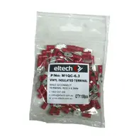 Pre-Insulated Quick Connectors – Male – Red 6.3mm
