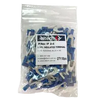 Pre-Insulated Fork Terminal – Single- Blue M6