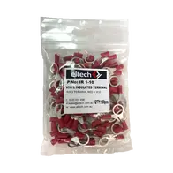 Pre-Insulated Ring Terminal – Single – Red M10