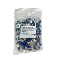 Pre-Insulated Ring Terminal – Twin – Blue M10
