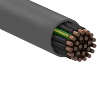 Flexible Control Cable 24C+E 1.5mm V75 300/500V Grey