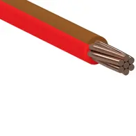 Building Wire 1.5mm Brown With Red Stripe