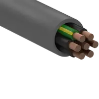 Flexible Control Cable 6C+E 1.5mm V75 300/500V Grey