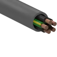 Flexible Control Cable 4C+E 0.5mm V75 300/500V Grey