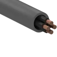 Flexible Control Cable 4C No Earth 1.5mm V75 300/500V Grey