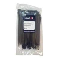 Nylon Cable Tie 200 X 7.2mm UV Stabilised Black