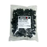 Screw Down Saddle Type Mounts 15 x 10mm 3.5mm screw – Black