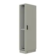Bayable Enclosure – 600w x 1800h x 400d – Single Door – Grey