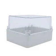 ABS Junction Box – 190w x 145h x 140d – Transparent Cover