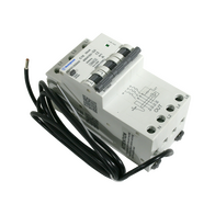 RCBO 16A 30mA 3P C Curve 10kA Chassis Mount