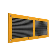 Cover With Louver 1000 x 400mm Orange