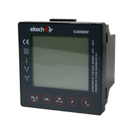 Panel Mount 3P CT Meter Single Wired Connection Class 0.5S RS485 Modbus