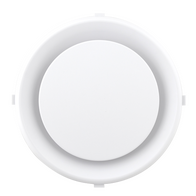 Internal Grille Round Stainless 125mm | High Quality Galvanised Steel | Single & Dual Slot Options | Fantech