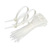 Nylon Cable Tie 150mm x 3.6mm | Durable Material | Natural Color | Light to Medium Bundling by Tuff
