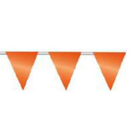 Safety Danger Flags 30m | Bright Orange Color | Durable Material | 30m Coverage by Tuff