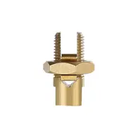 Brass Line Tap 95MM | Durable Brass Construction | Ideal for Plumbing & Irrigation by Tuff