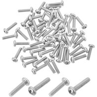 Pozi Round Head Metal Thread Zinc Screw | Corrosion Resistant | 100 Pack | 3.16mm x 12mm by Tuff
