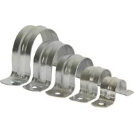 Hot Dipped Galvanised Full Saddle for 20mm Tubing | Corrosion Resistant | Secure Pipe Support by Tuff