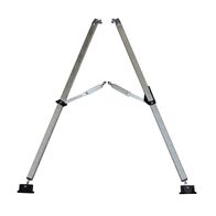 Ladder Stabiliser Twin Pack | 2-Bolt Mounting | Adjustable Length | Foldable Design by Gorilla Hartman