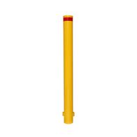 Fixed Bollard 1600mm | Hot Galvanised Steel | Yellow Powder Coating | In-Ground Installation by Gorilla Hartman