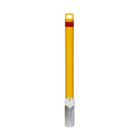 Removable Security Bollard Padlock 900mm | Hot Galvanised Steel | Yellow Powder Coating | In-Ground Installation by Gorilla Hartman