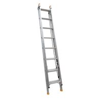 Extension Ladder 3.7-6.5m | 150kg Load Capacity | Aluminium Construction & D-Shaped Rungs | by Gorilla Hartman