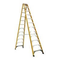 Double Sided A-Frame Ladder 3.6m | Fibreglass | 180kg Capacity | Heavy Duty by Gorilla Hartman