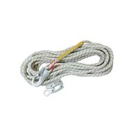 Fall Arrest Line 15m with Rope Grab | 13mm Diameter | Type 1 Device | Self-Locking Snap Hook by Gorilla Hartman