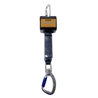 Self-Retracting Lifeline 2.5m Webbing | 100kg Max User Weight | Auto-Locking Carabiner & Energy Absorbing Design by Gorilla Hartman