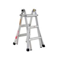 Multi-Purpose Aluminium Ladder | 120kg Load Capacity | A-Frame & Extension Configurations | Lightweight by Gorilla Hartman