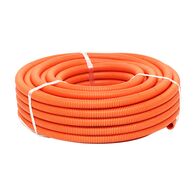 40mm Orange Heavy Duty Corrugated Conduit (25m)
