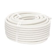 32mm White Medium Duty Corrugated Conduit (25m)