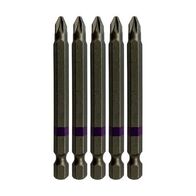 Powerbit Pozidrive No2 Length 75mm Magnetic 5 Pack