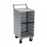Rolacase Enclosed Metal Single Frame 7 Drawer Trolley