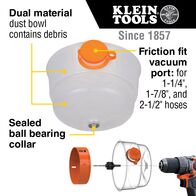 Collapsible Hole Saw Dust Bowl