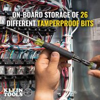27-in-1 Multi-Bit Precision Screwdriver with Tamperproof Bits