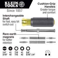 11-in-1 Magnetic Screwdriver / Nut Driver