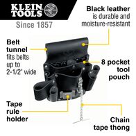 8-Pocket Tool Pouch