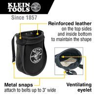 Nut and Bolt Tool Pouch, 22.9 x 8.9 x 25.4 cm