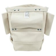 Tool Bag, Bolt Bag with Drain Holes, No. 4 Canvas, 12.7 x 22.9 x 25.4 cm