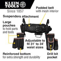 Tradesman Pro™ Electrician's Tool Belt, Medium
