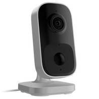 AJAX IndoorCam White | 4 MP CMOS Sensor | AI Object Detection | Two-Way Audio | by Dicker Data