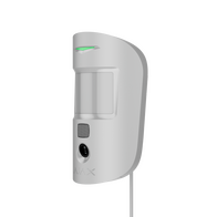 AJAX MotionCam Fibra White | Built-in Camera for Photo Verification | SmartDetect Algorithm | by Dicker Data