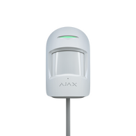 AJAX CombiProtect Fibra White | Dual Motion & Glass Break Detection | SmartDetect Algorithm | IP50 Rated | by Dicker Data