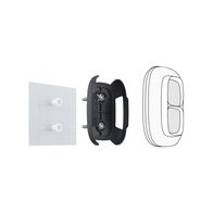 AJAX Holder for Button/Double Button | Ergonomic Design | Quick Detachment | Black | by Dicker Data